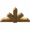 Ekena Millwork Redmond Rough Sawn Timber Gable Bracket, Western Red Cedar, 48"W x 28"H x 4"D x 6"F, 14/12 Pitch GBW048X28X0406RED00RWR - alternate 5